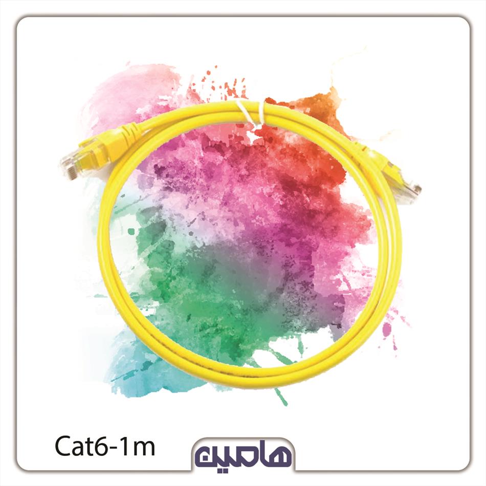 کابل شبکه 1 متری - CAT6