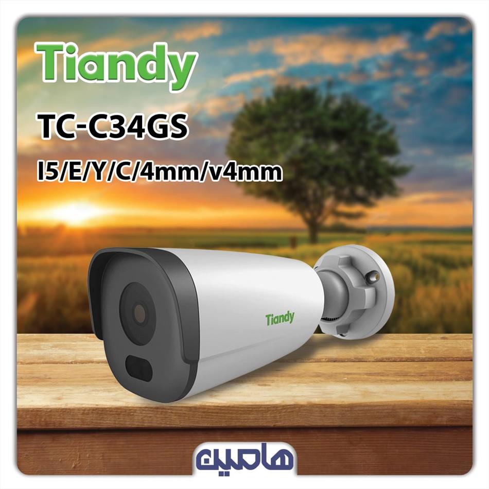 دوربین مداربسته تحت شبکه 4 مگاپیکسل تیاندی مدل : TC-C34GS