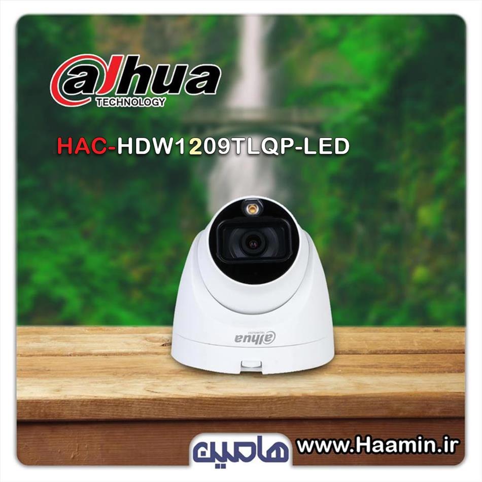 دوربین مداربسته 2 مگاپیکسل داهوا مدل HDW1209TLQP-LED