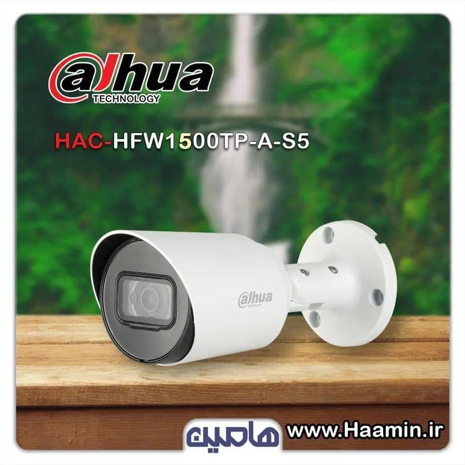 دوربین مداربسته 5 مگاپیکسل داهوا مدل HFW1500TP-A