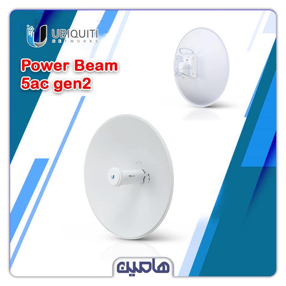 رادیو وایرلس یوبیکیوتی مدل PowerBeam-5AC