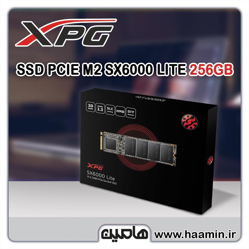 اس اس دی اینترنال ای دیتا ایکس پی جی  مدل SX6000 Lite ظرفیت 256 گیگابایت