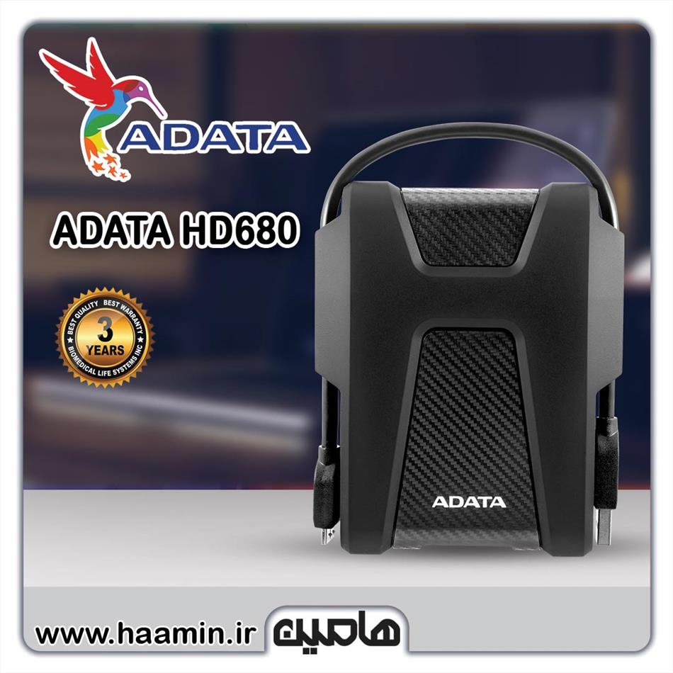 هارد اکسترنال ای دیتا مدل HD680 ظرفیت 1 ترابایت