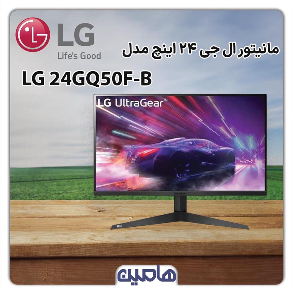 مانیتور ال جی 24 اینچ مدل LG 24GQ50F-B