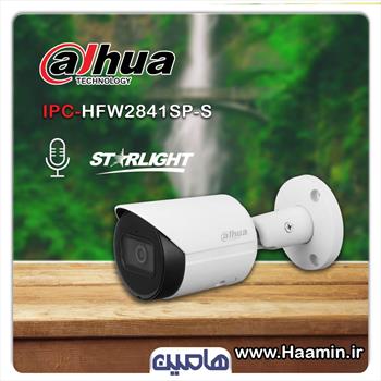 دوربین مداربسته تحت شبکه 8 مگاپیکسل داهوا مدل DH-IPC HFW2841SP-S 