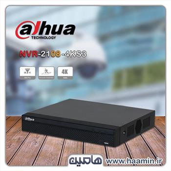 دستگاه ضبط تصاویر 8 کانال داهوا مدل DHI-NVR2108HS-4KS3