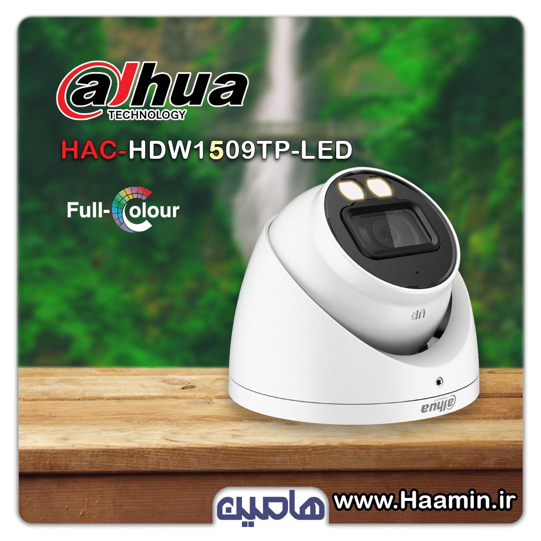 دوربین مداربسته 5 مگاپیکسل داهوا مدل DH-HAC HDW1509TP-LED